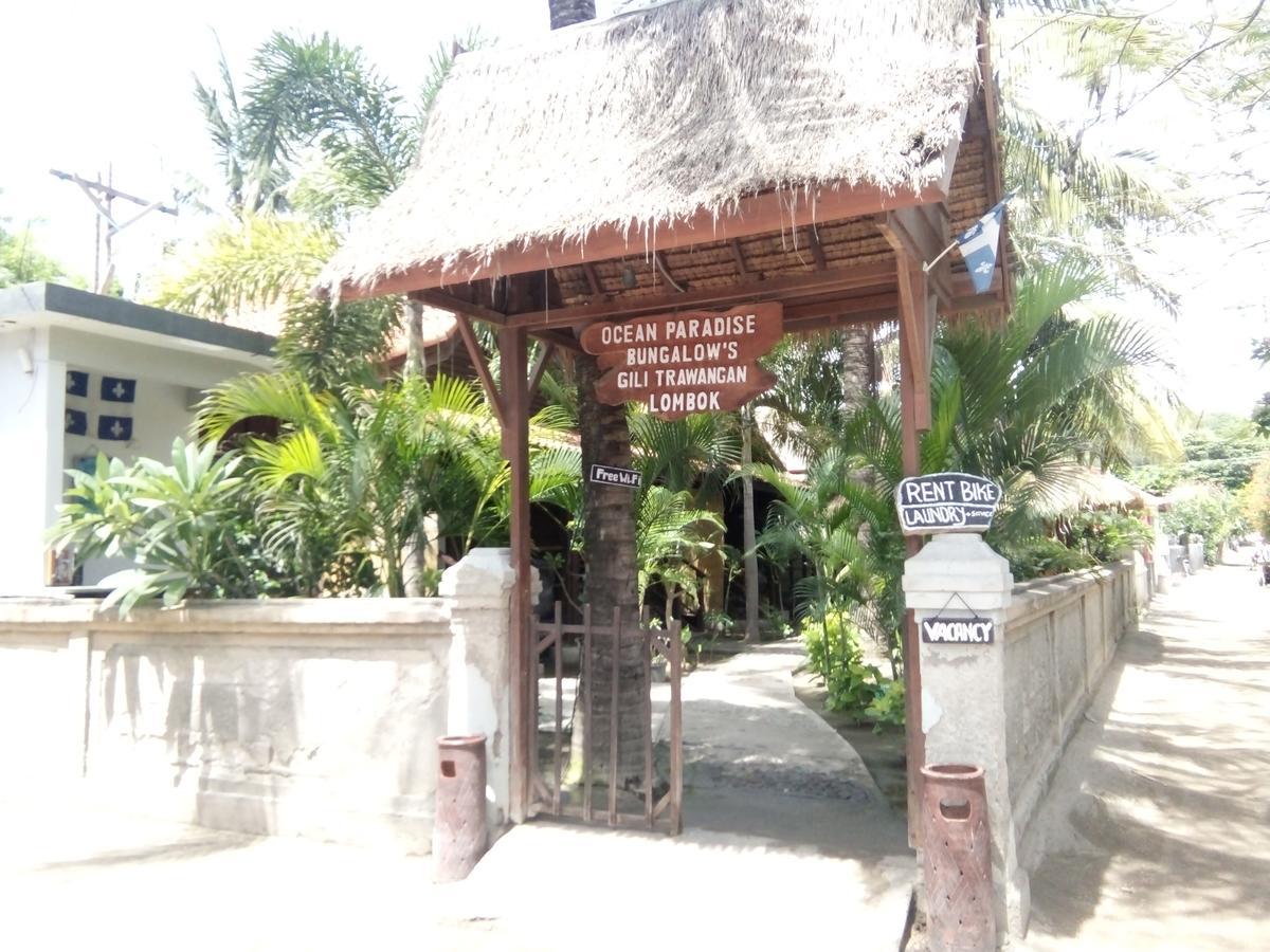 Oceane Paradise Bungalow Gili Trawangan Exterior photo
